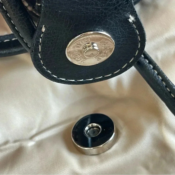 Charter Club Tan Ballistic Nylon with Leather Trim Backpack - Picture 11 of 15